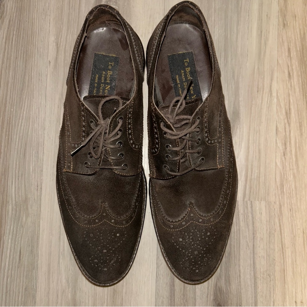 To Boot Dark chocolate Brown Men's Oxfords